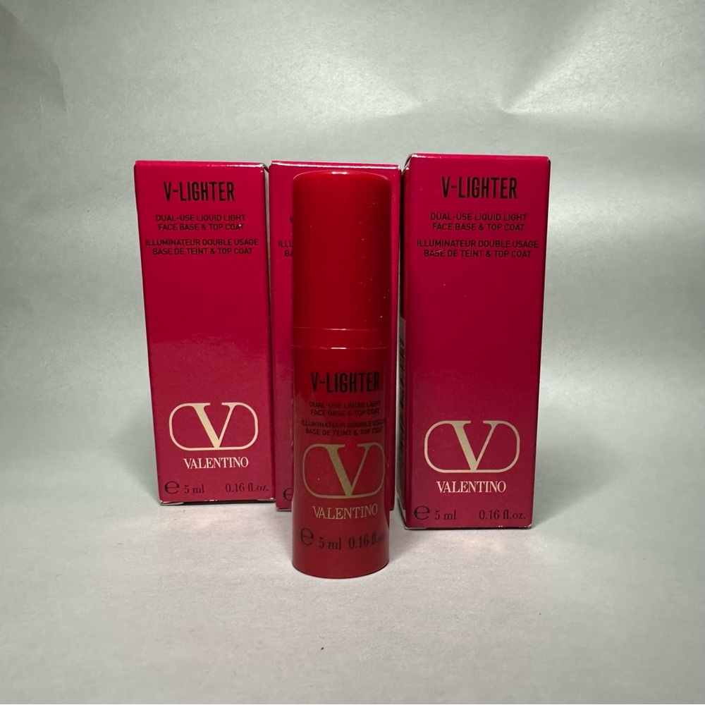 Valentino V-Lighter Dual-Use Liquid Light - Bold Red